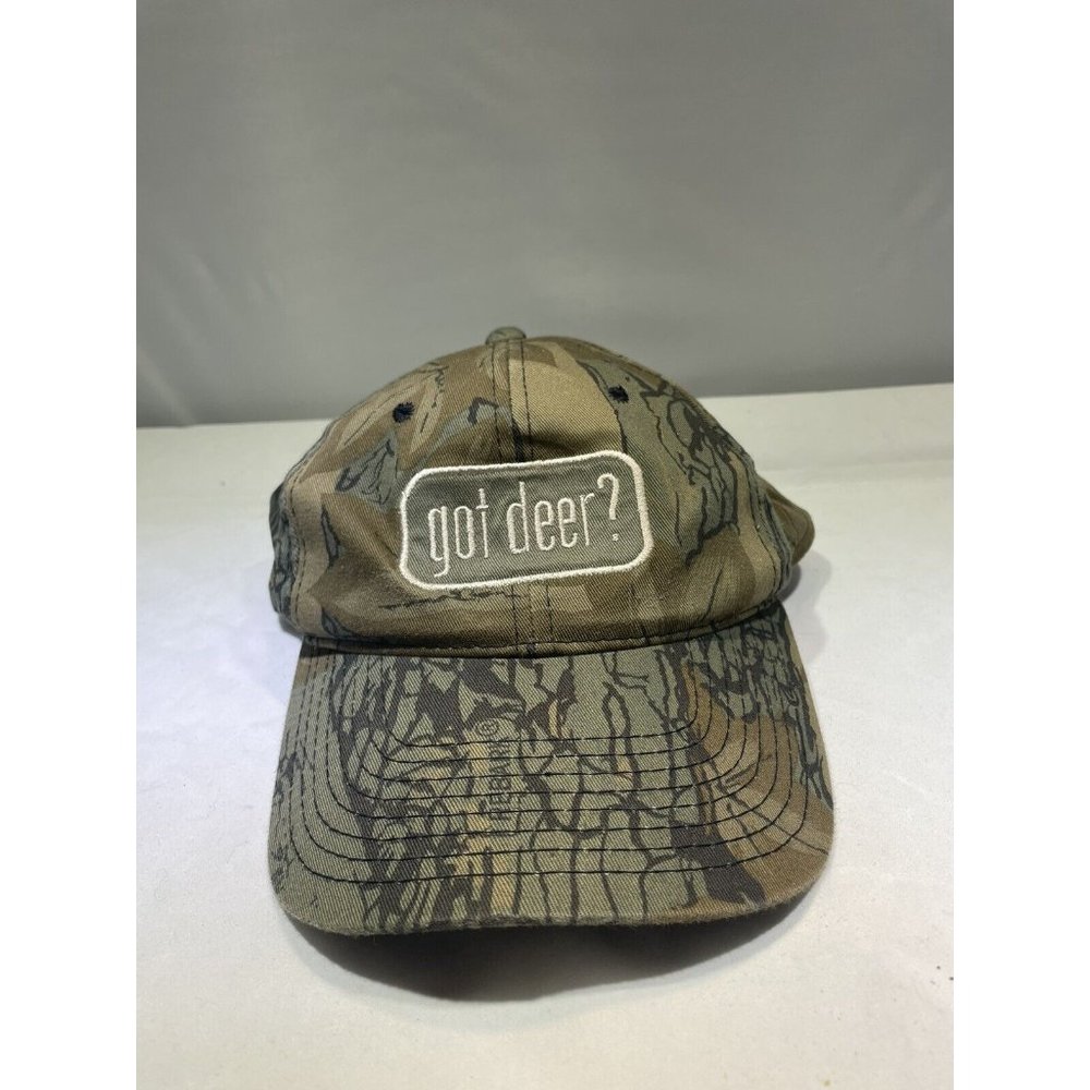 Got Deer Hunting Hat Cap Camo SnapBack One Size Made By Signatures, Vintage - Picture 1 of 4